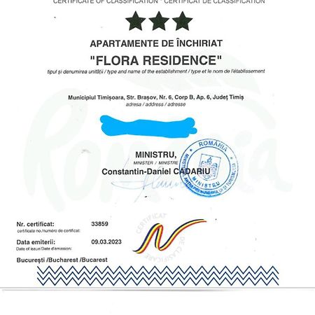 Flora Residence Temesvár Kültér fotó